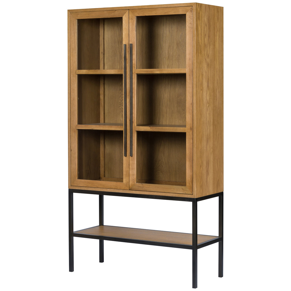Armoire Four Hands Irondale Isaak - Chêne flotté fumé
