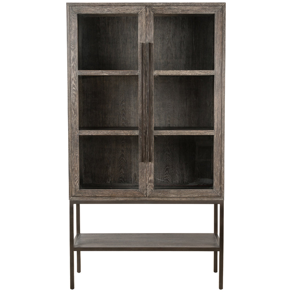 Armoire Four Hands Irondale Isaak - Chêne noir brûlé