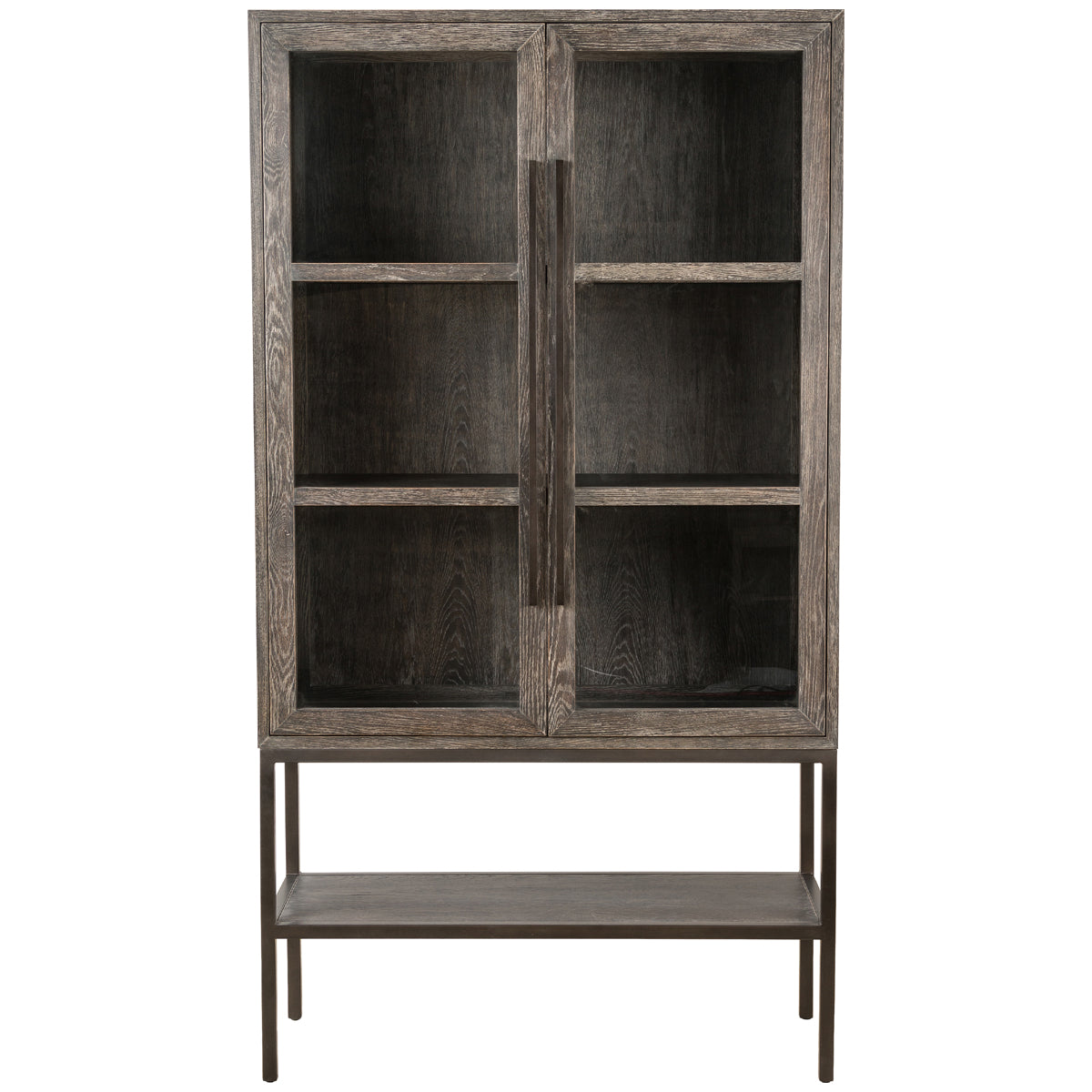 Armoire Four Hands Irondale Isaak - Chêne noir brûlé