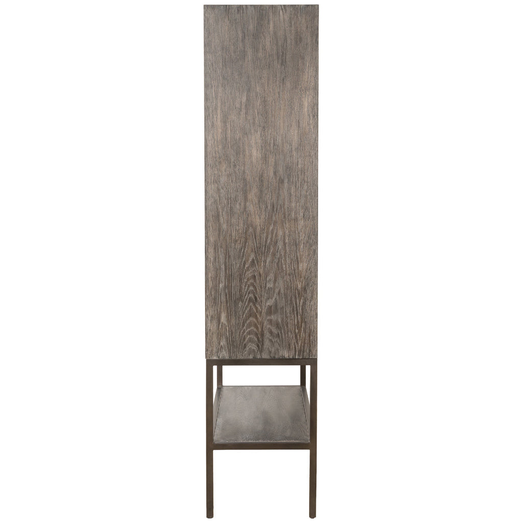 Armoire Four Hands Irondale Isaak - Chêne noir brûlé