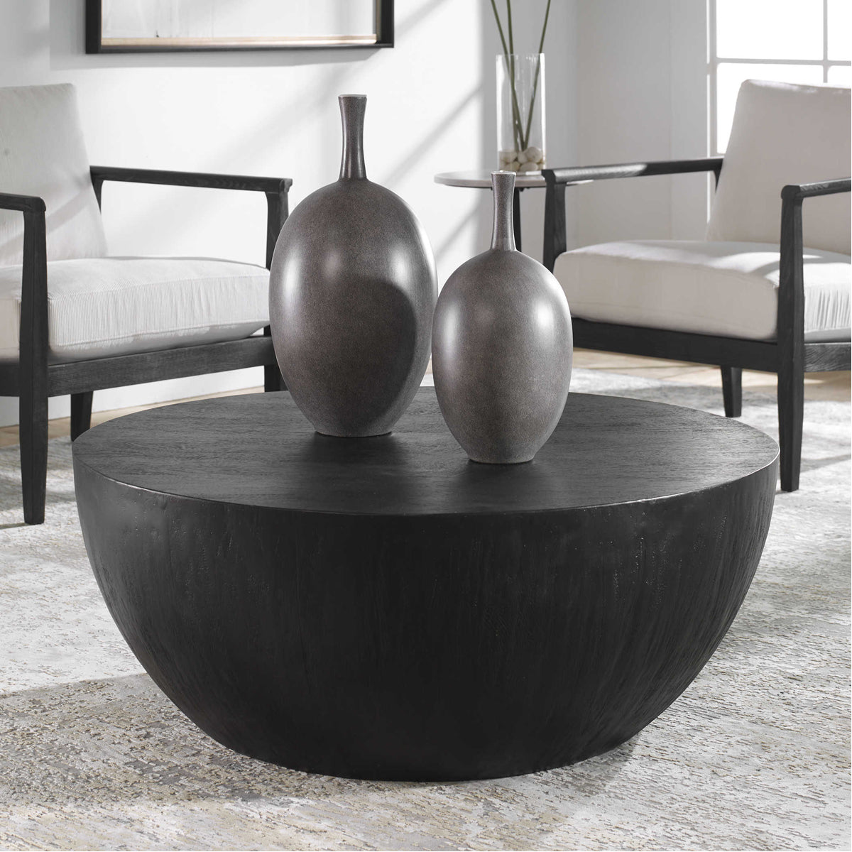 Table basse en ébène Uttermost Lark