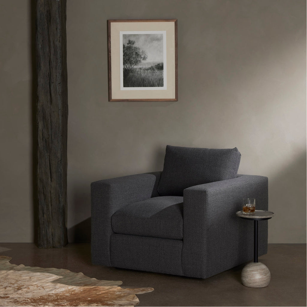 Chaise Four Hands Centrale Preston - Gibson Smoke