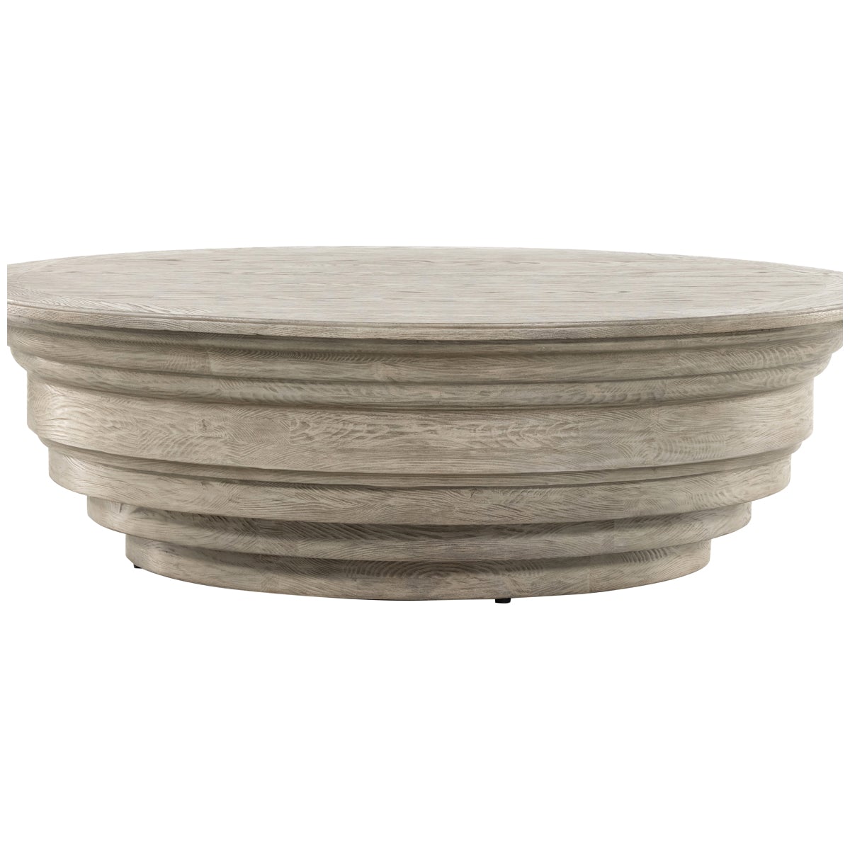 Table basse en bois Hughes Caldwell Four Hands - Chêne blond patiné