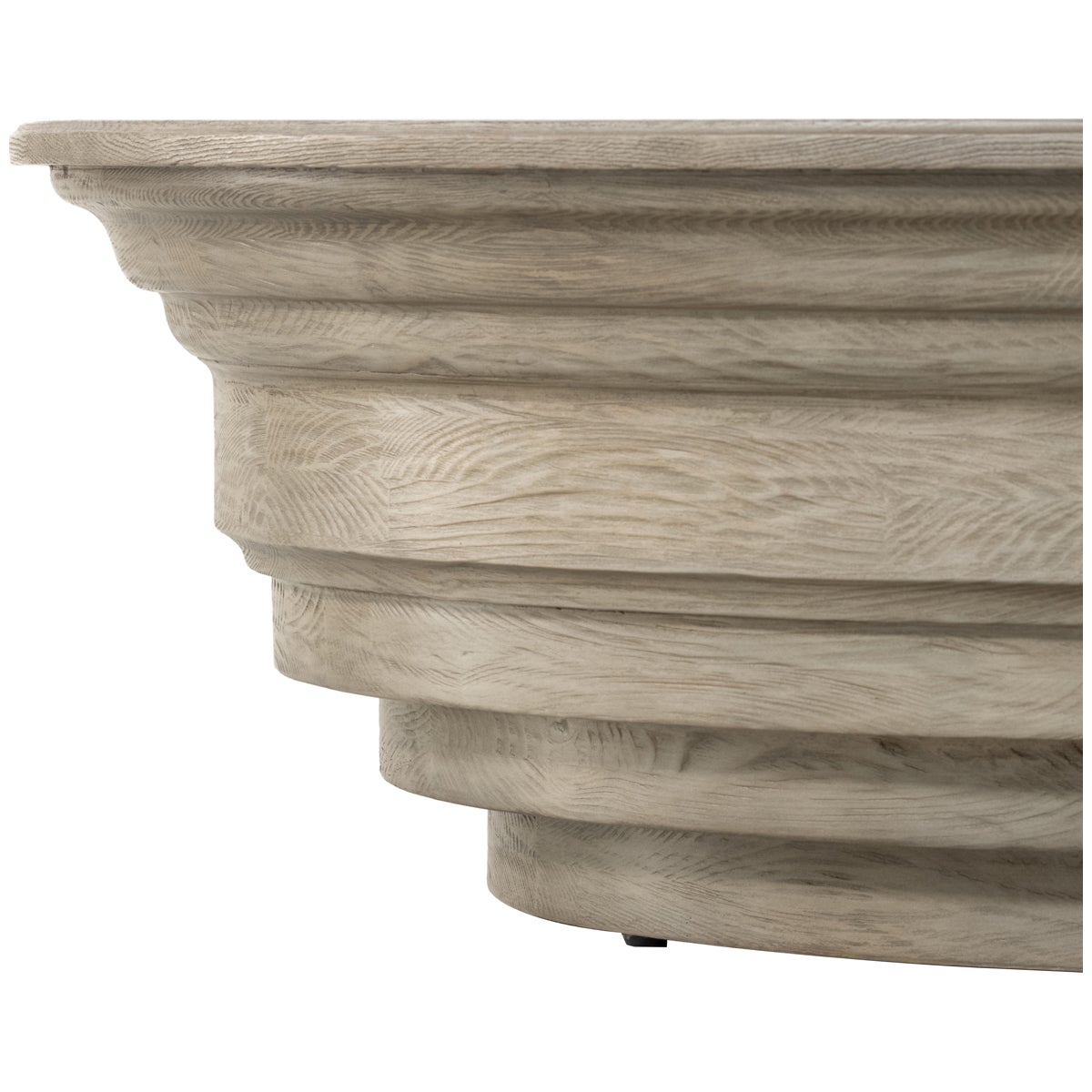 Table basse en bois Hughes Caldwell Four Hands - Chêne blond patiné