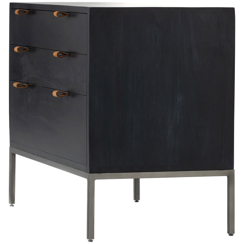 Grande table de chevet Fulton Trey à quatre mains