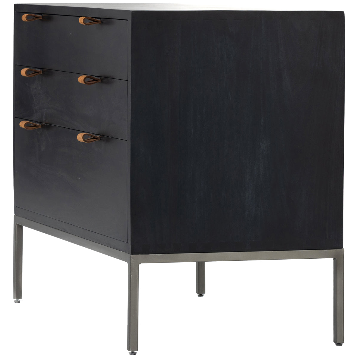 Grande table de chevet Fulton Trey à quatre mains
