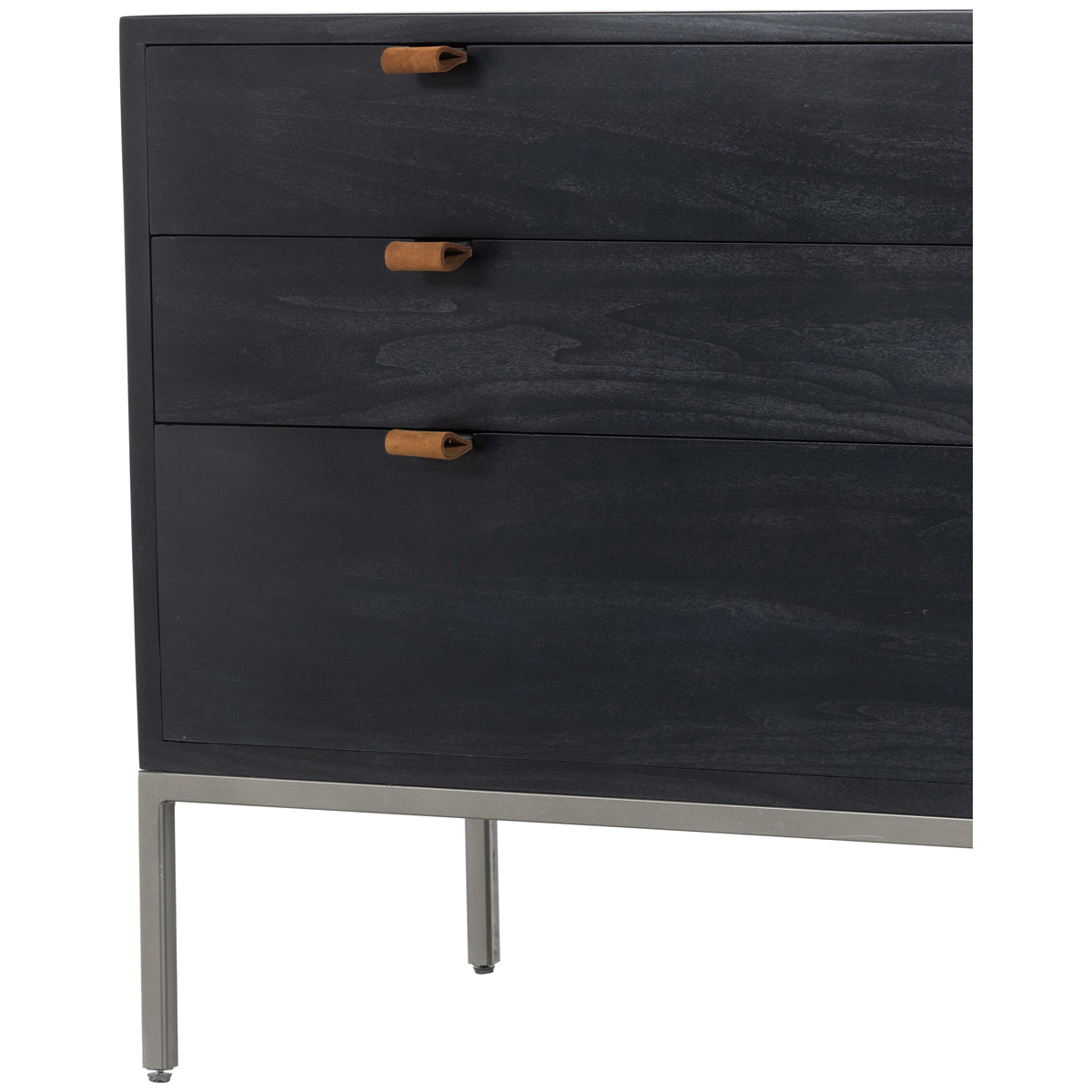 Grande table de chevet Fulton Trey à quatre mains
