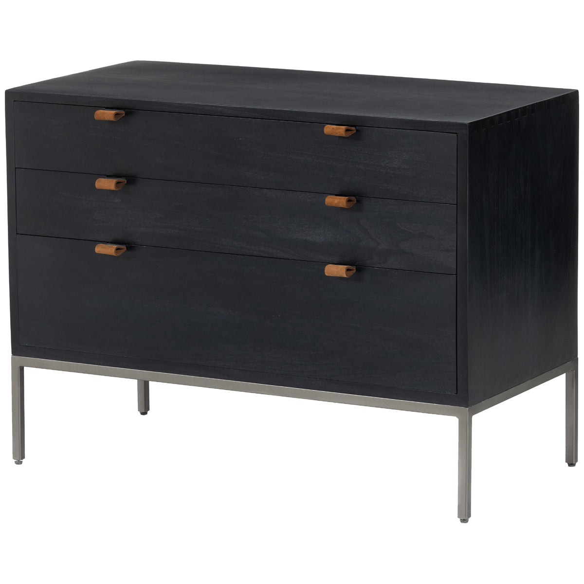 Grande table de chevet Fulton Trey à quatre mains