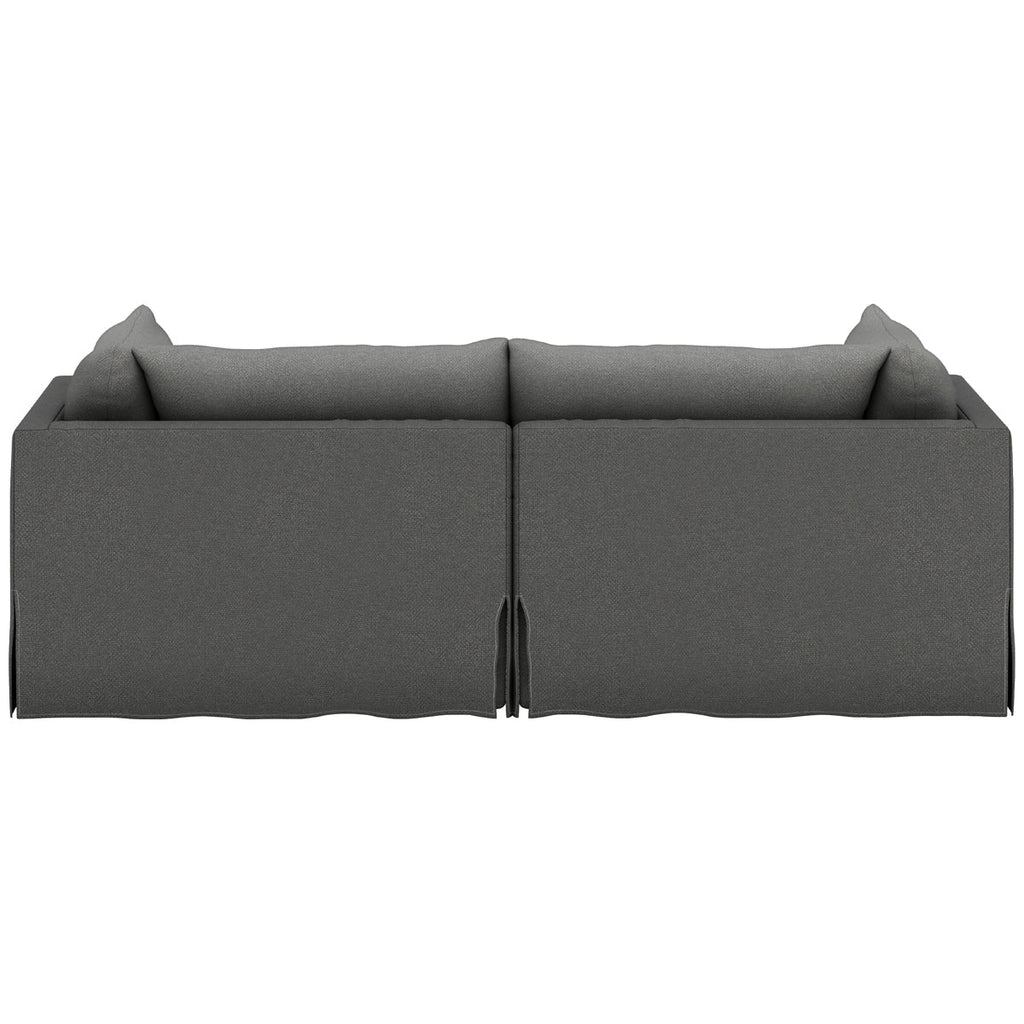 Canapé sectionnel double méridienne Four Hands Atelier Habitat - Anthracite Fallon