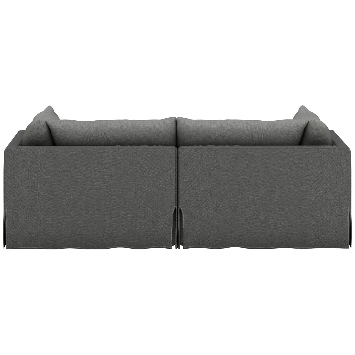 Canapé sectionnel double méridienne Four Hands Atelier Habitat - Anthracite Fallon
