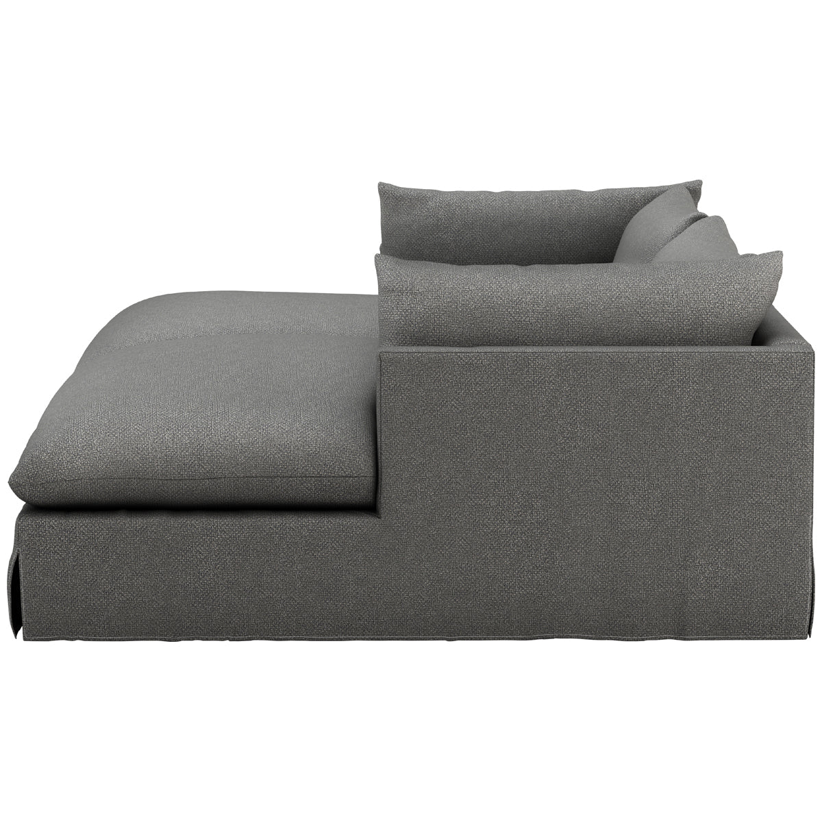 Canapé sectionnel double méridienne Four Hands Atelier Habitat - Anthracite Fallon