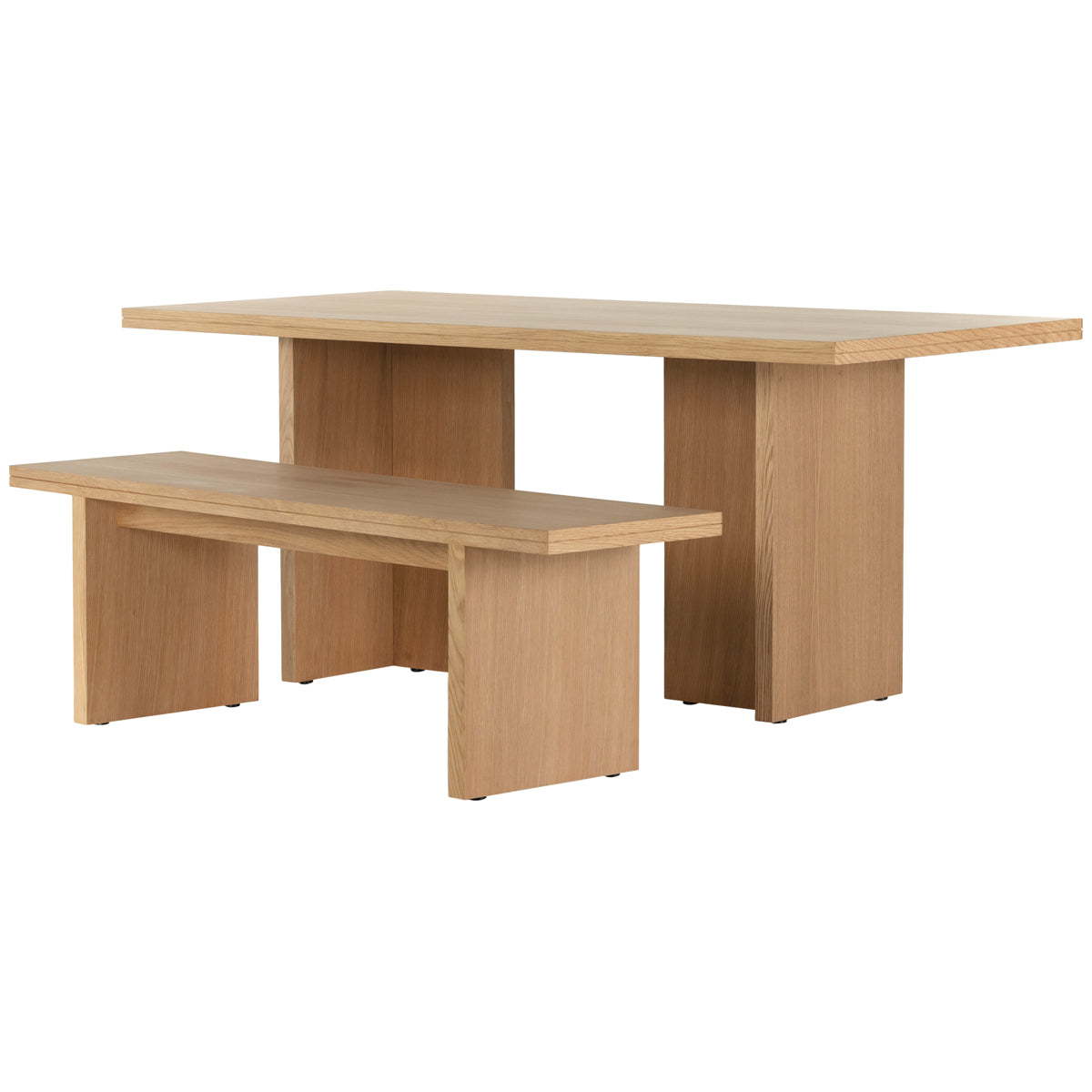 Table basse Four Hands Crowley Lars - Chêne naturel