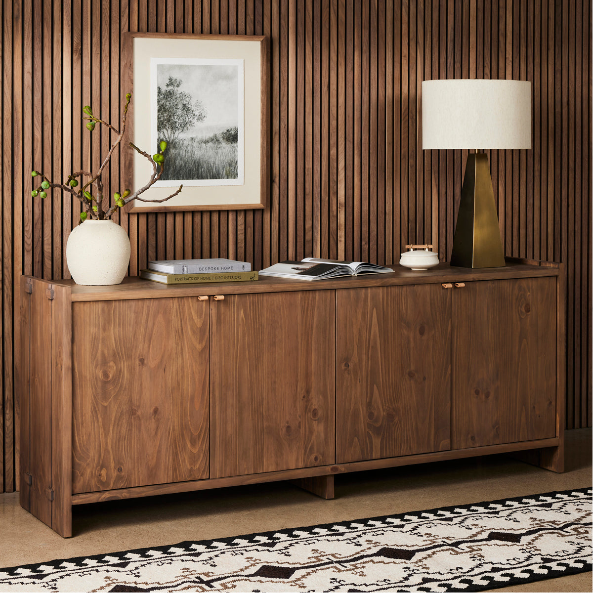 Buffet Fulton Etro Four Hands - Pin fauve