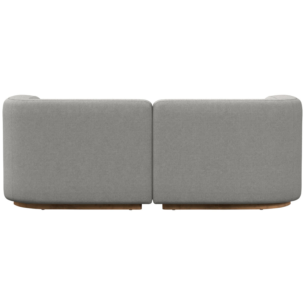 Canapé modulable Easton Mabry 2 pièces à quatre mains - Gibson Silver