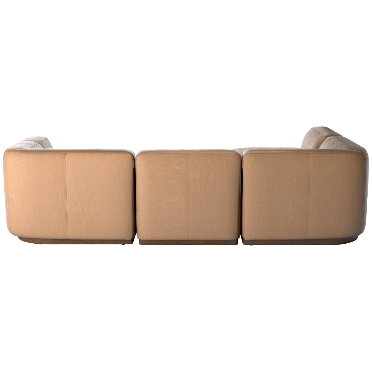 Canapé sectionnel 4 pièces Easton Mabry avec pouf