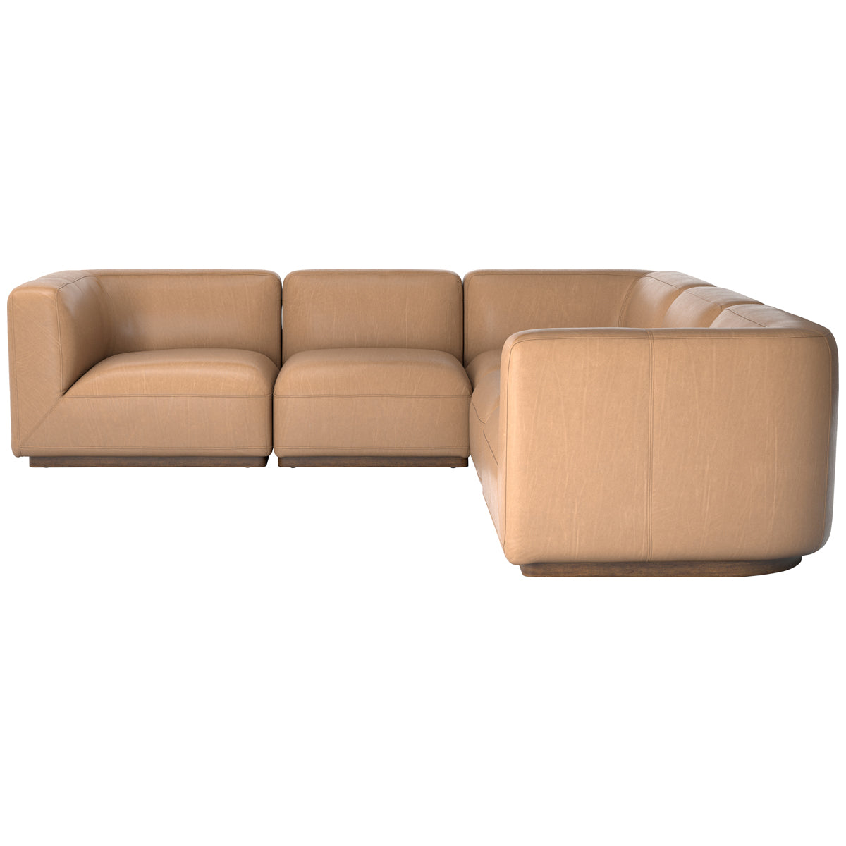 Canapé modulable Easton Mabry 5 pièces à quatre mains - Nantucket Taupe