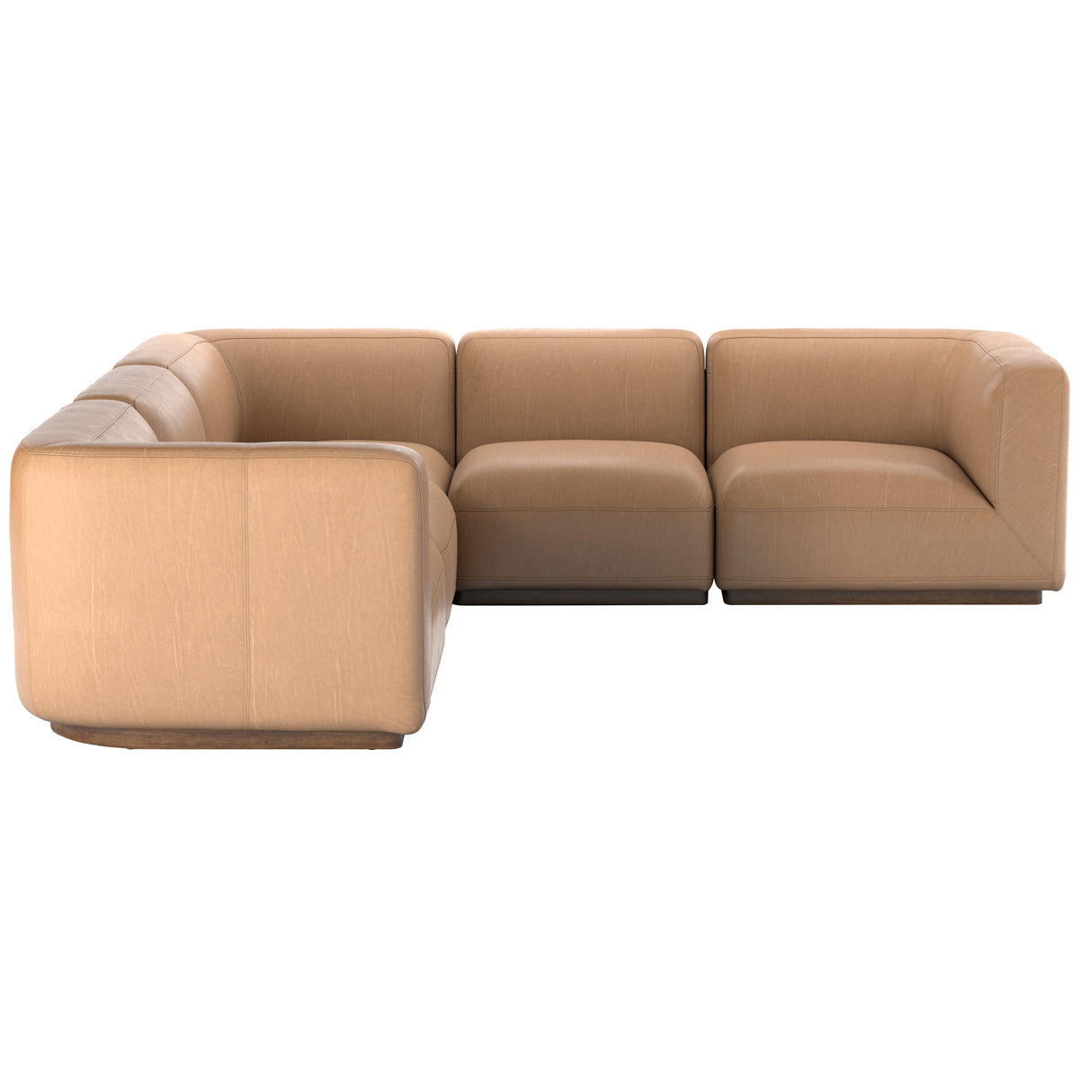 Canapé modulable Easton Mabry 5 pièces à quatre mains - Nantucket Taupe