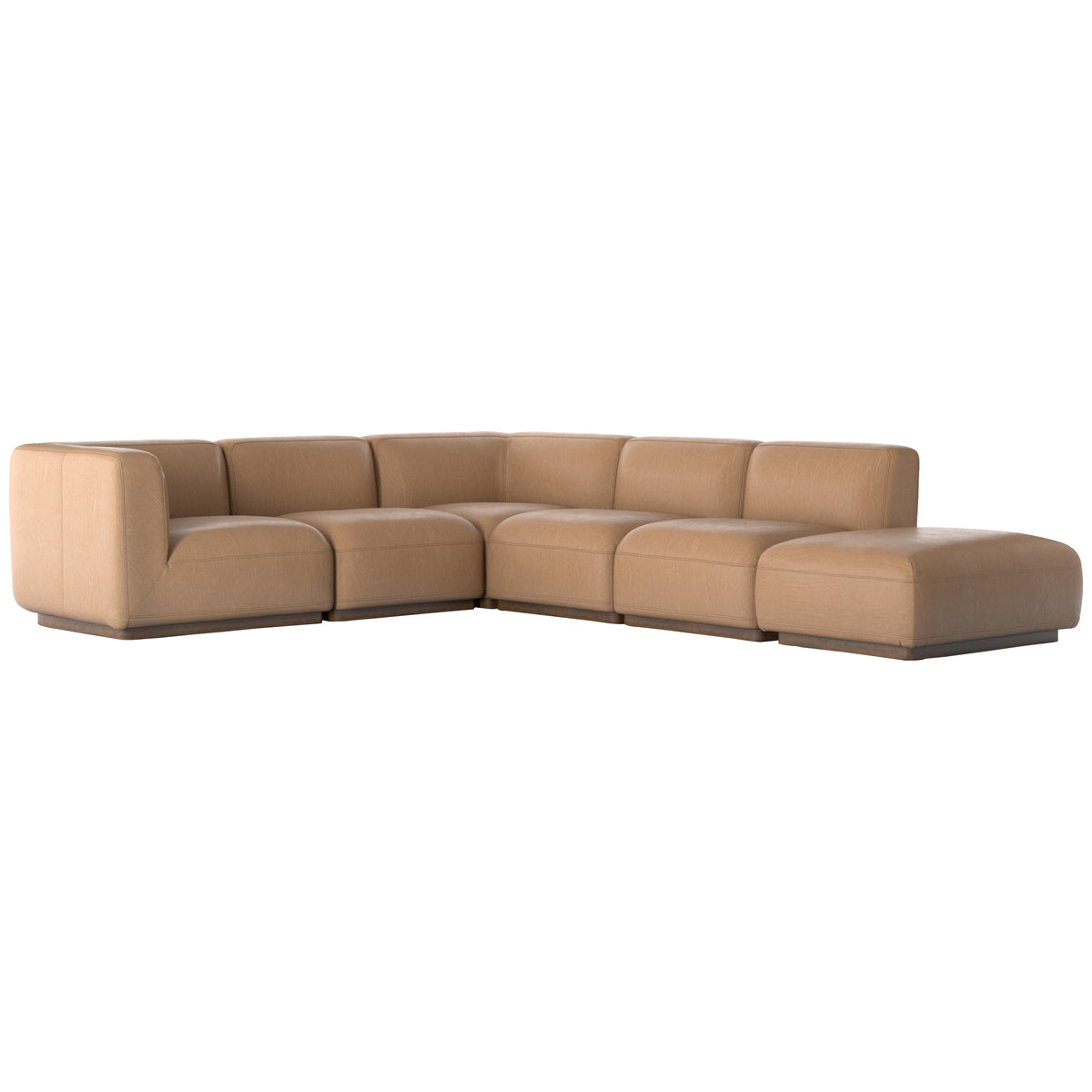 Canapé sectionnel 5 pièces Easton Mabry de Four Hands avec pouf