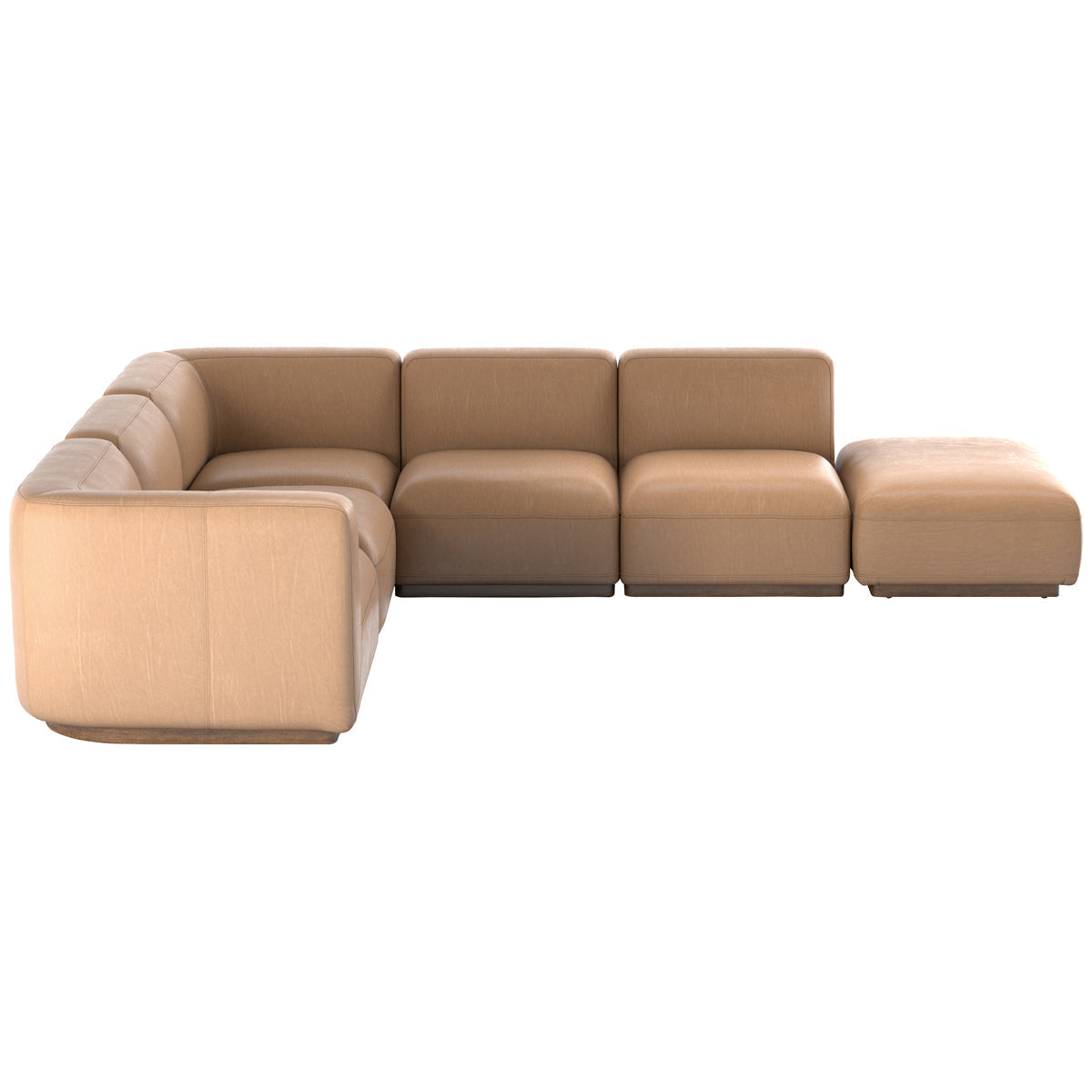 Canapé sectionnel 5 pièces Easton Mabry de Four Hands avec pouf