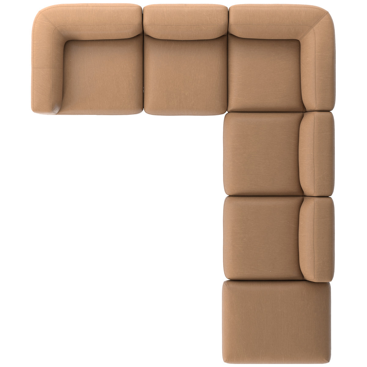 Canapé sectionnel 5 pièces Easton Mabry de Four Hands avec pouf