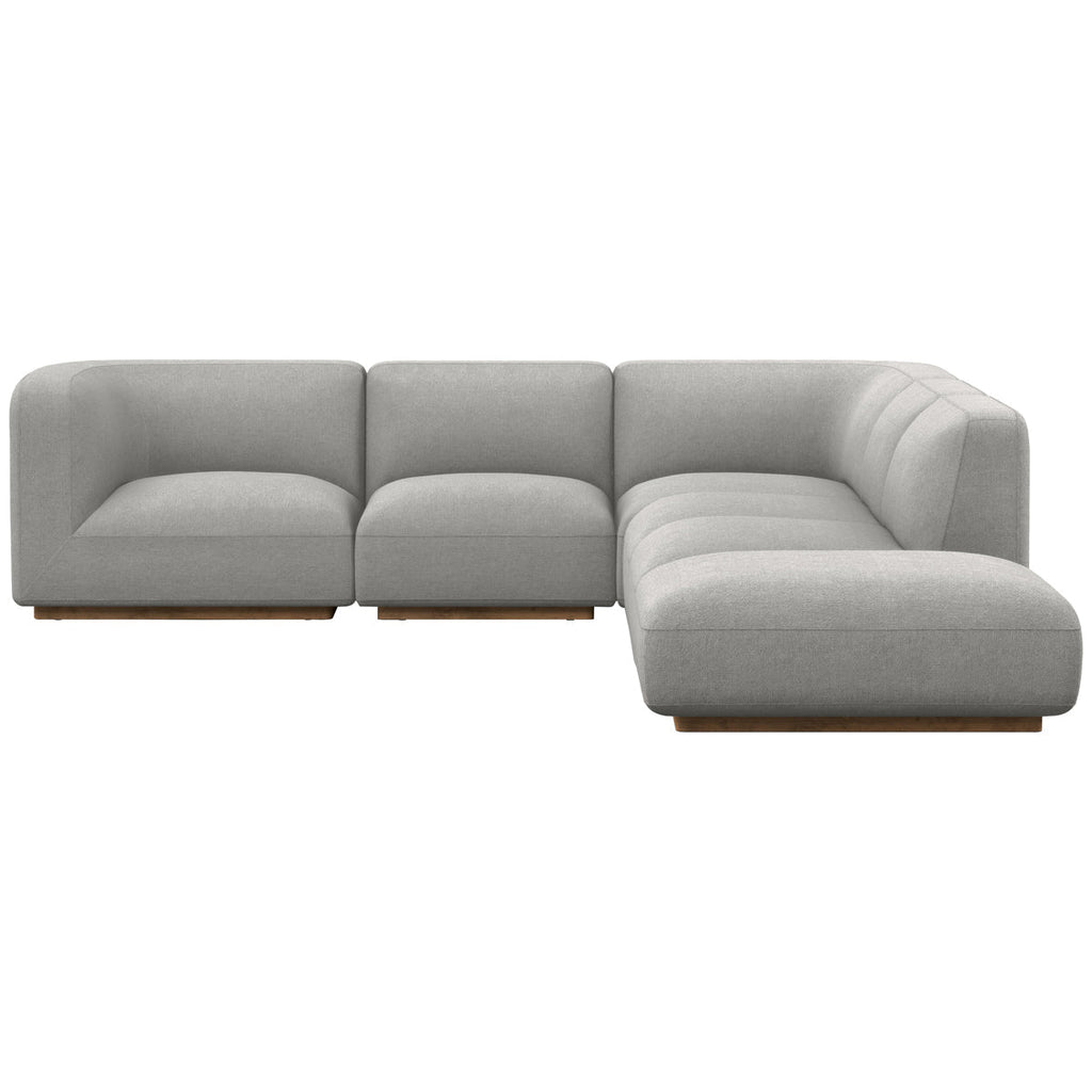 Canapé sectionnel 5 pièces Easton Mabry de Four Hands avec pouf