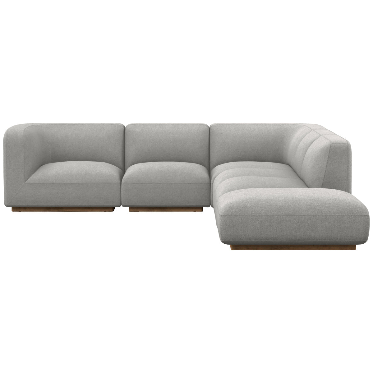 Canapé sectionnel 5 pièces Easton Mabry de Four Hands avec pouf