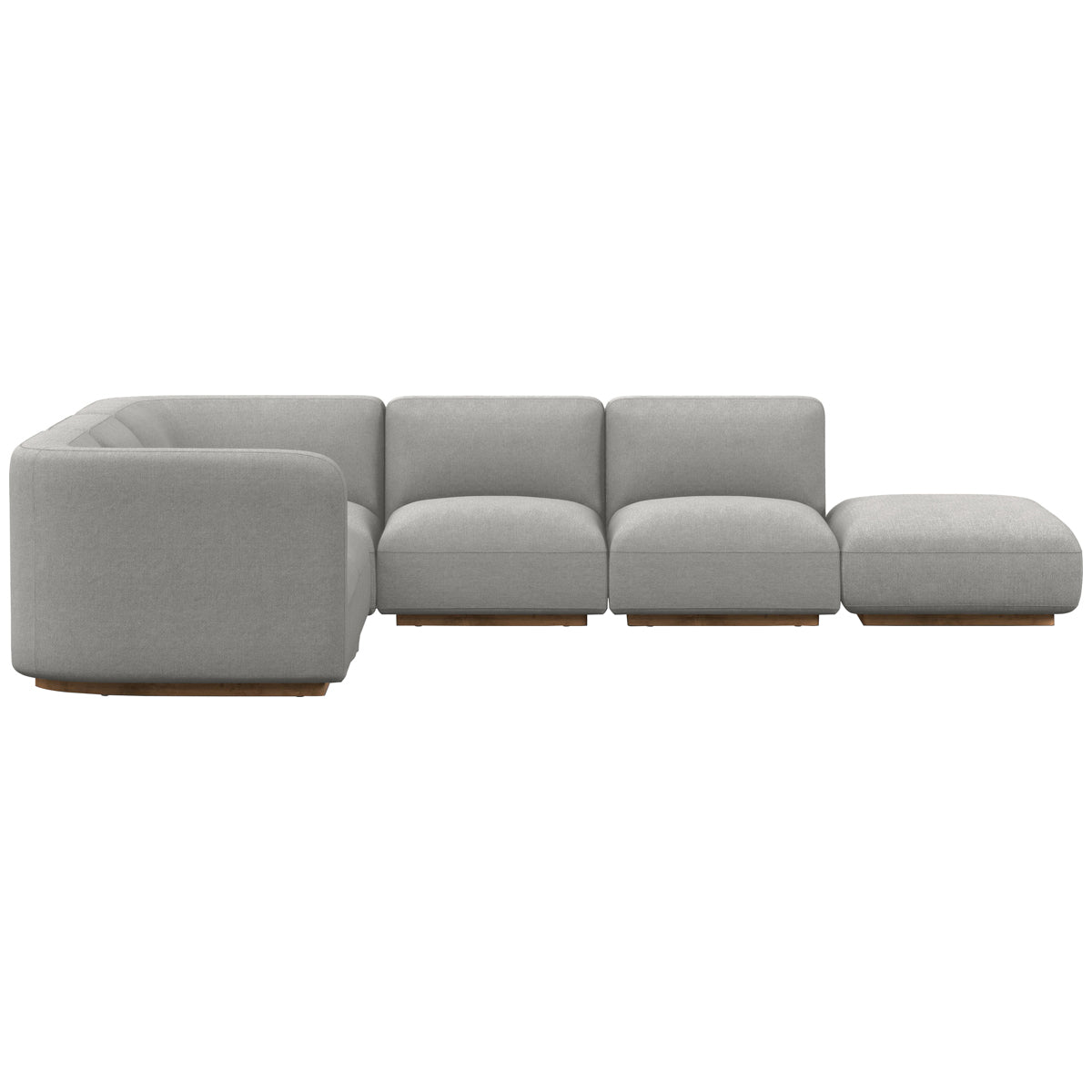 Canapé sectionnel 5 pièces Easton Mabry de Four Hands avec pouf