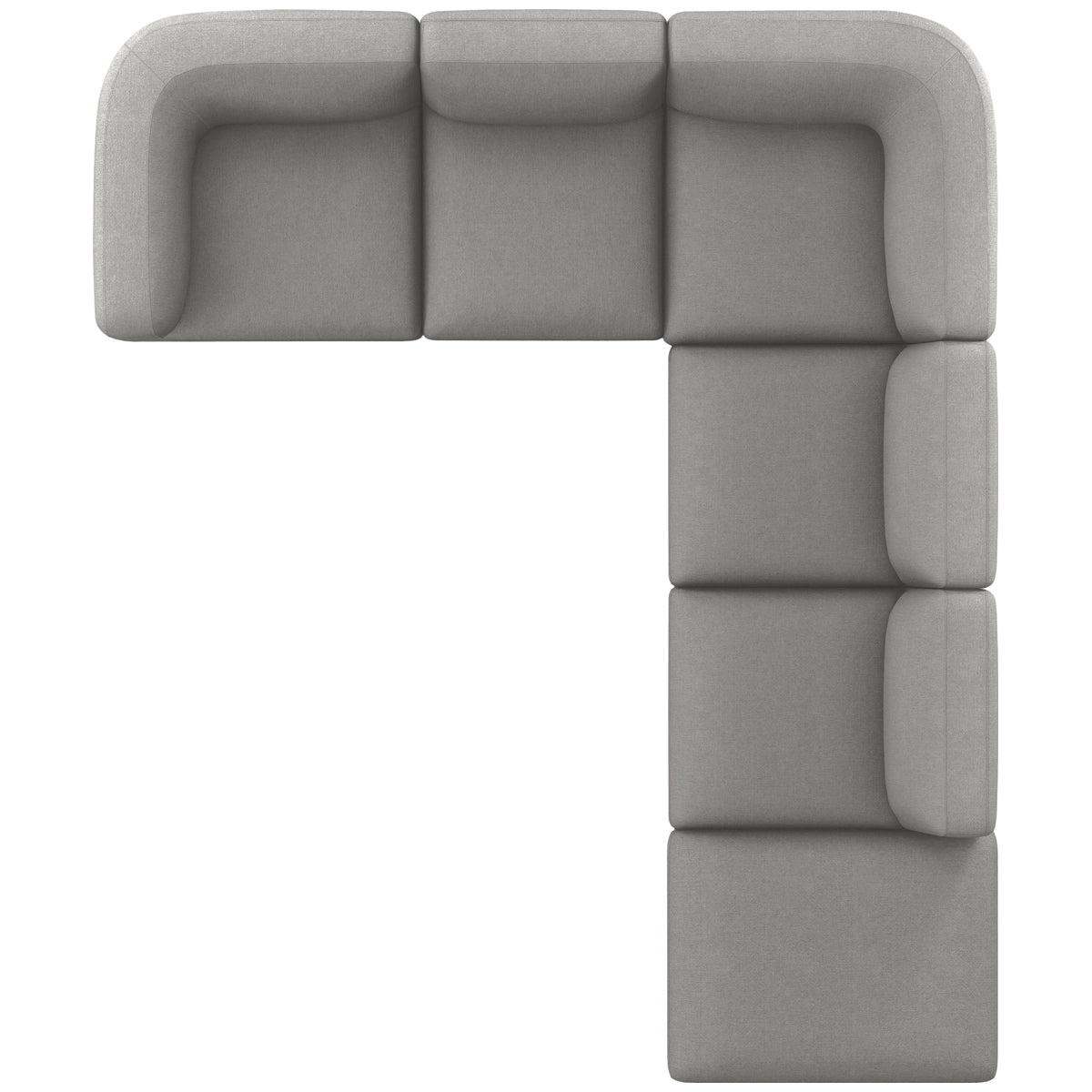 Canapé sectionnel 5 pièces Easton Mabry de Four Hands avec pouf
