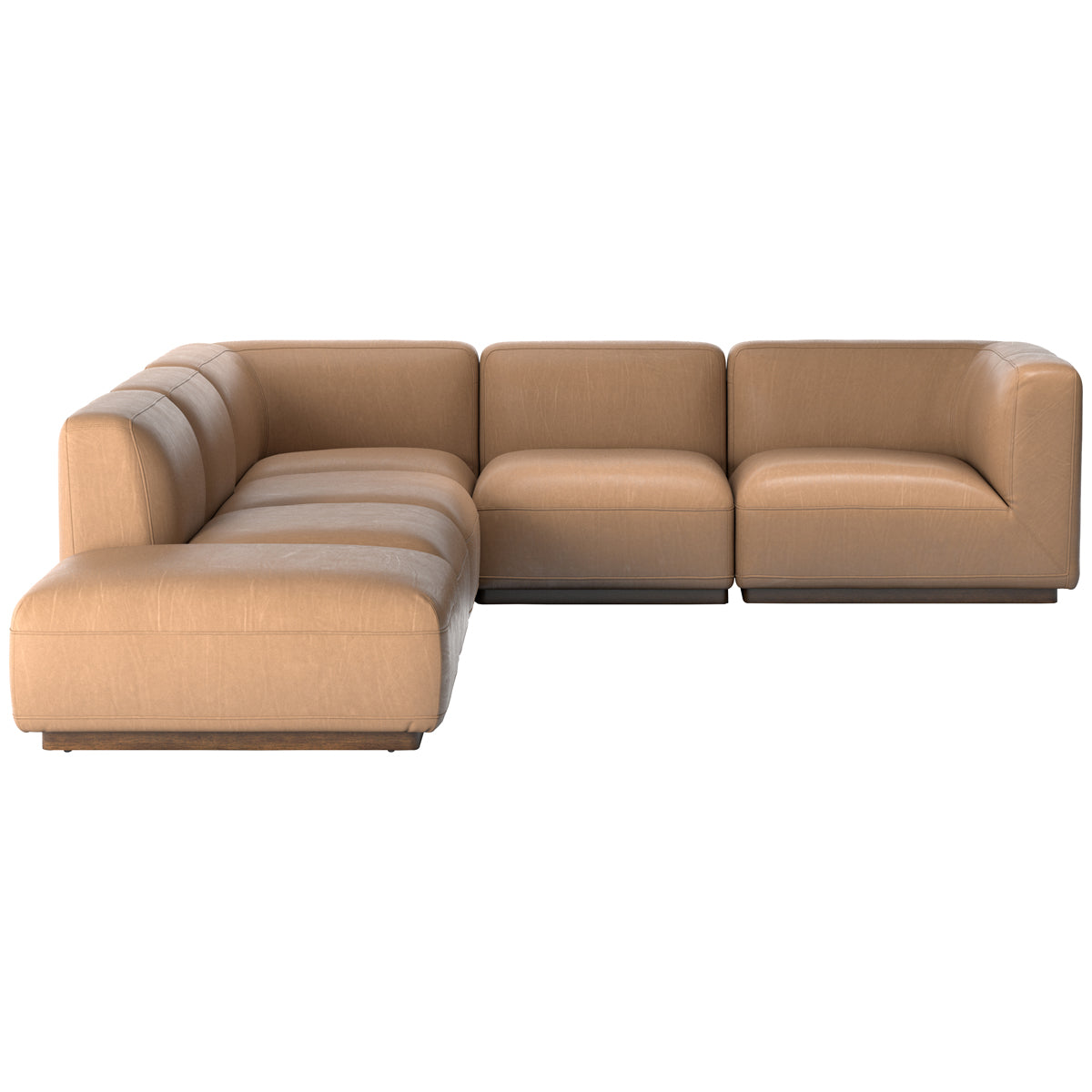 Canapé sectionnel 5 pièces Easton Mabry de Four Hands avec pouf