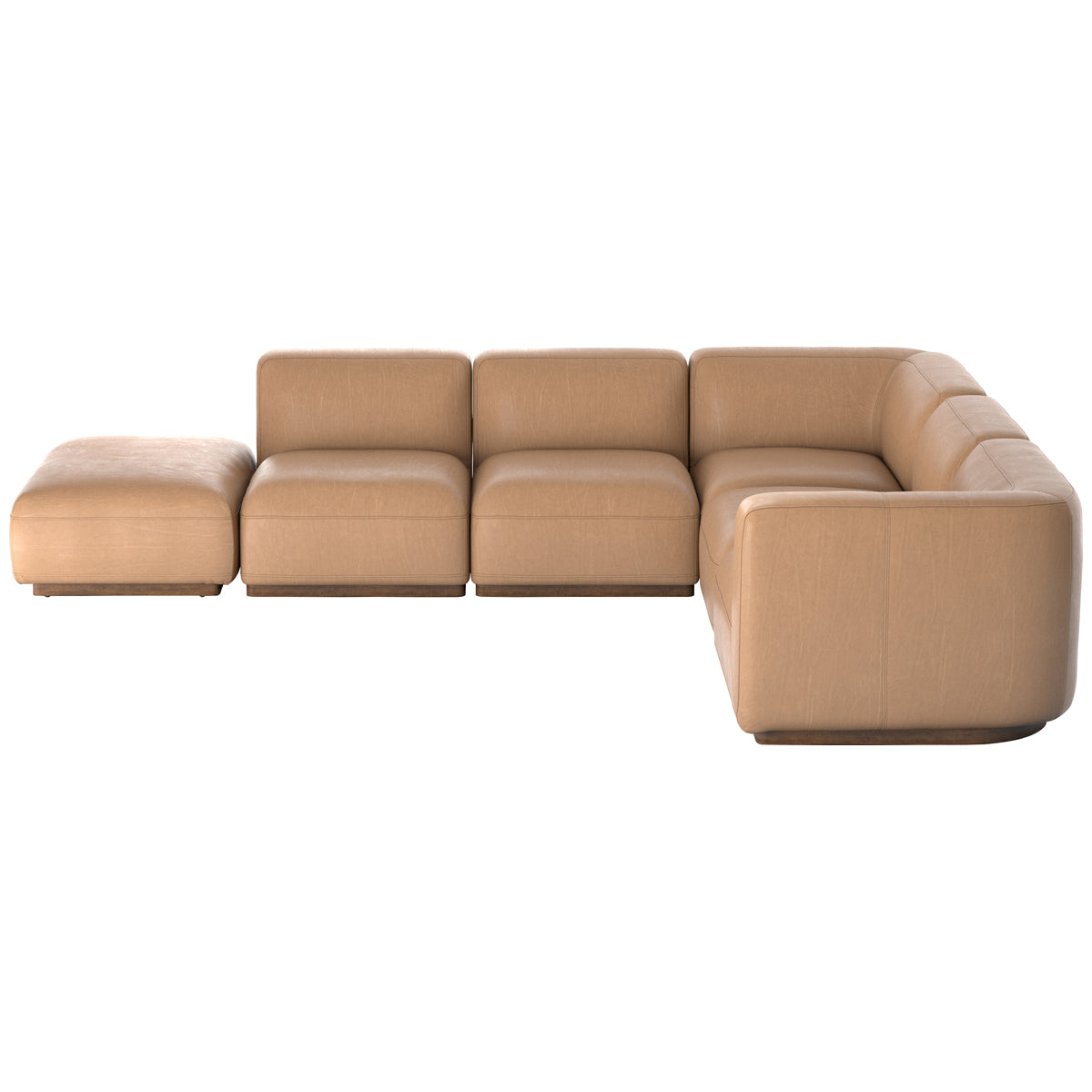 Canapé sectionnel 5 pièces Easton Mabry de Four Hands avec pouf