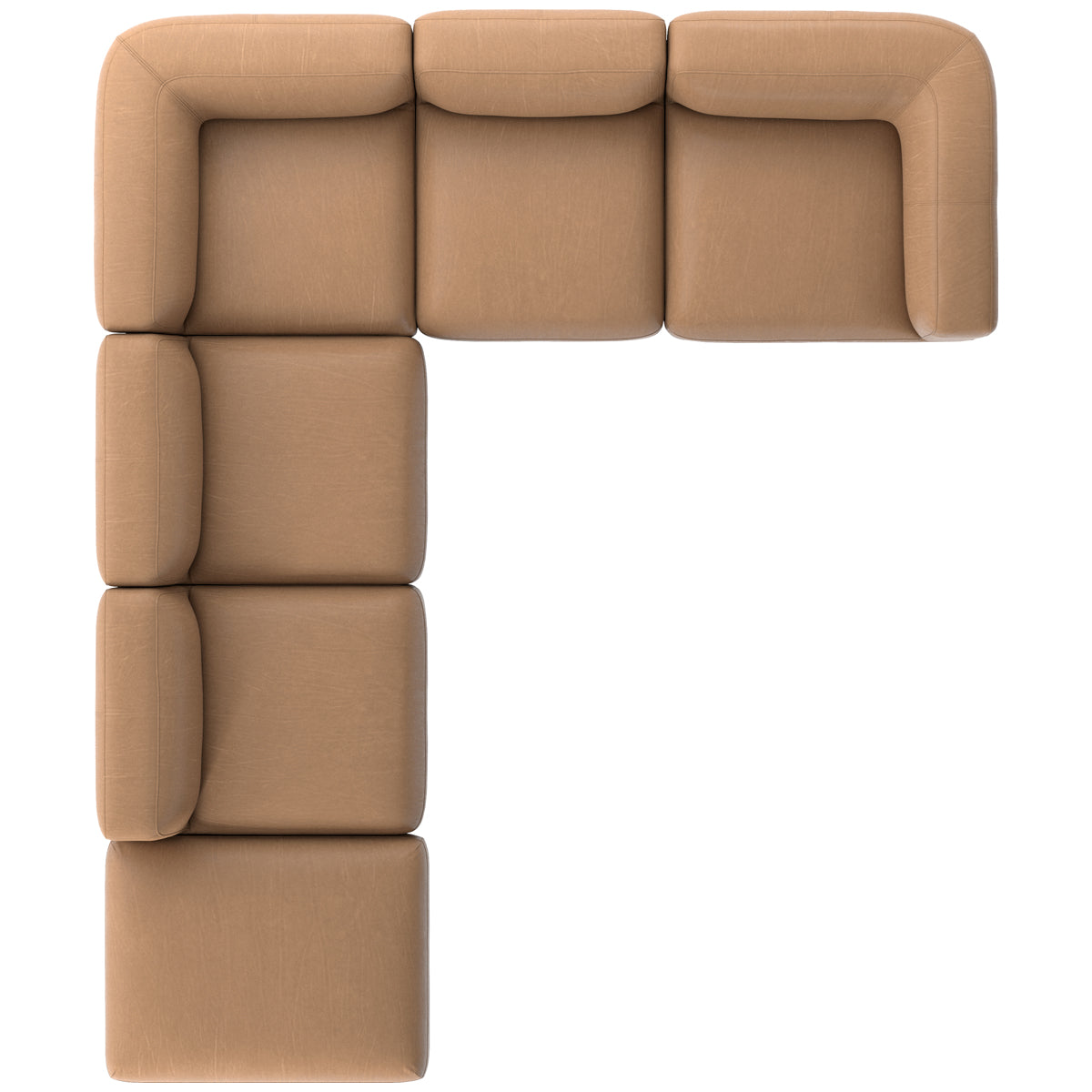 Canapé sectionnel 5 pièces Easton Mabry de Four Hands avec pouf