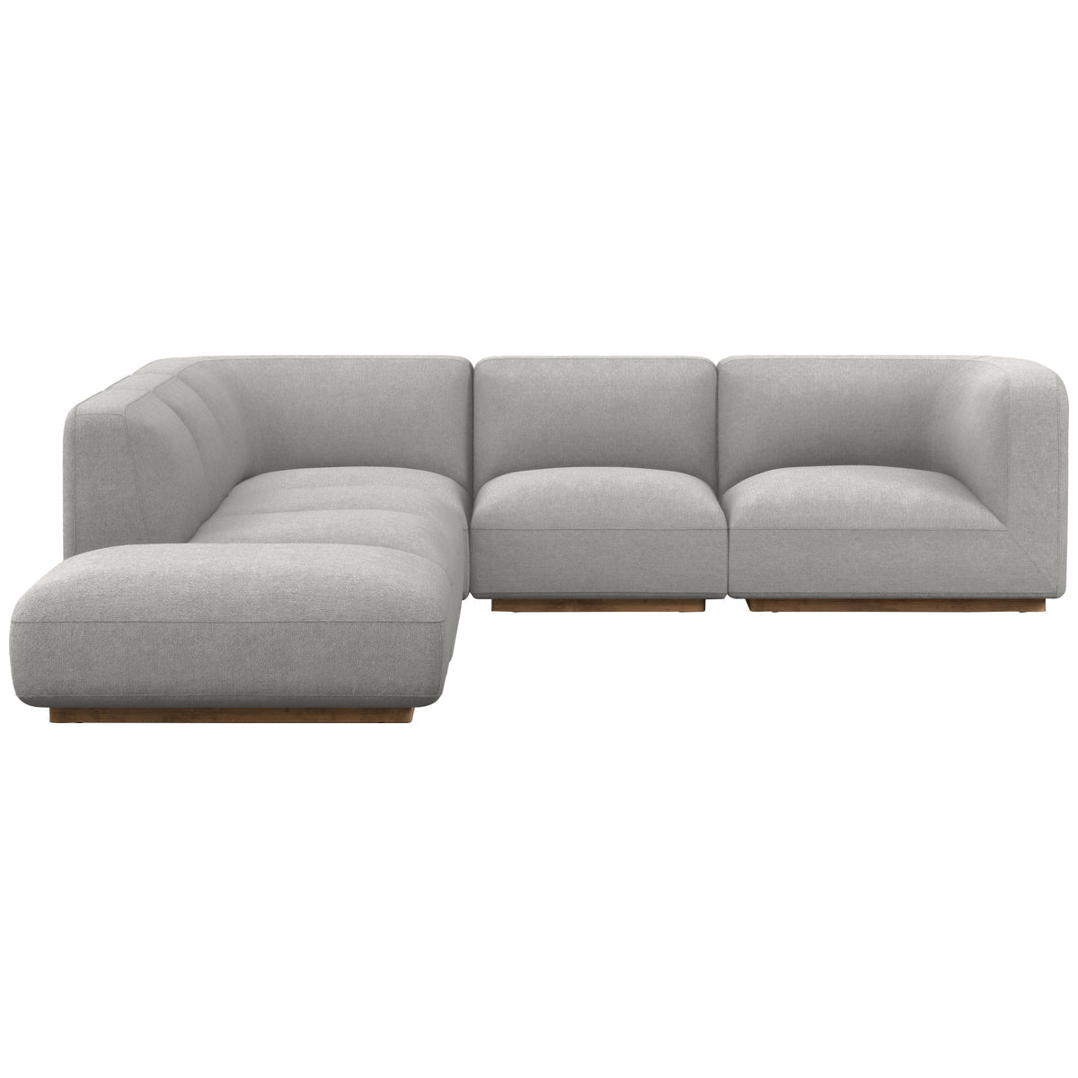 Canapé sectionnel 5 pièces Easton Mabry de Four Hands avec pouf
