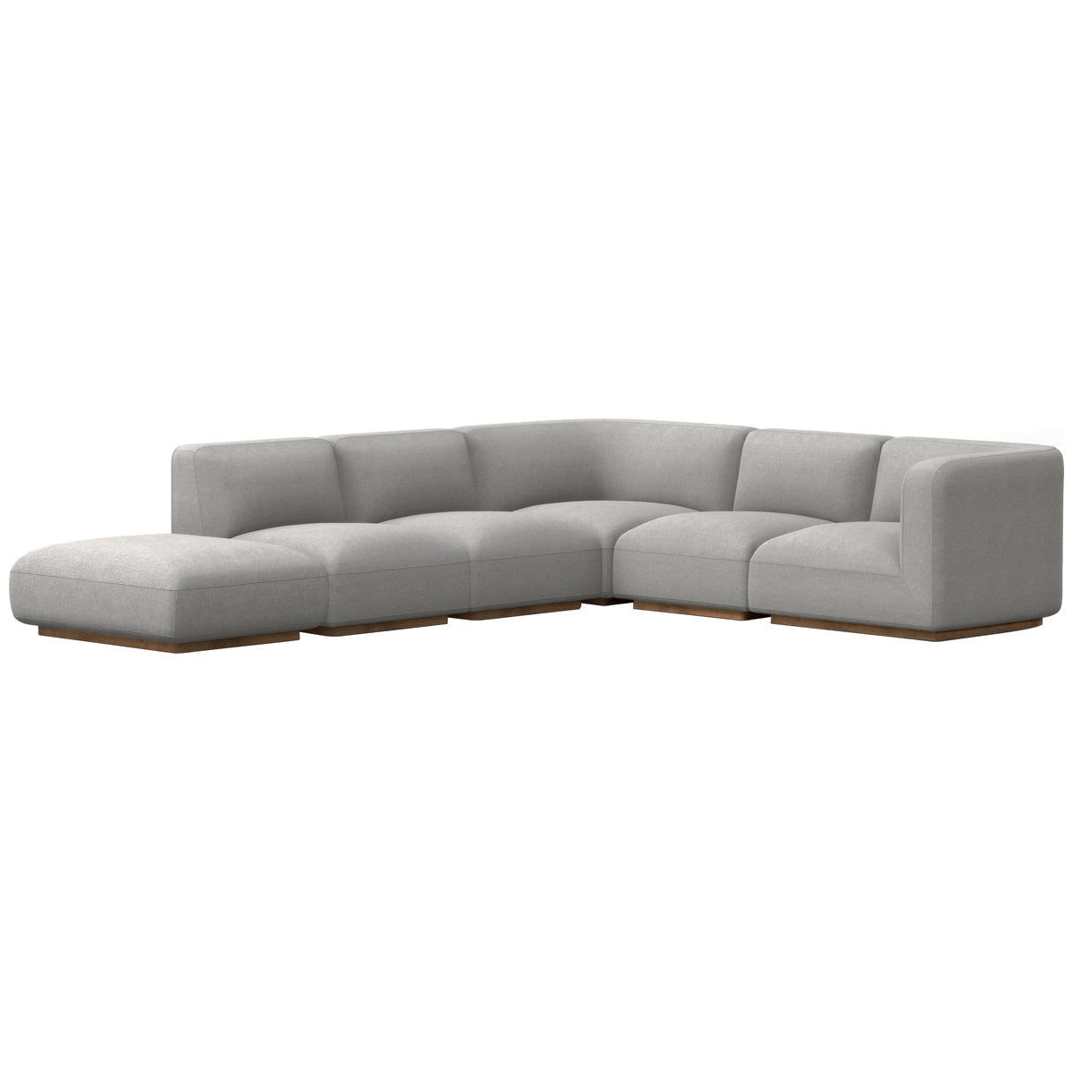 Canapé sectionnel 5 pièces Easton Mabry de Four Hands avec pouf