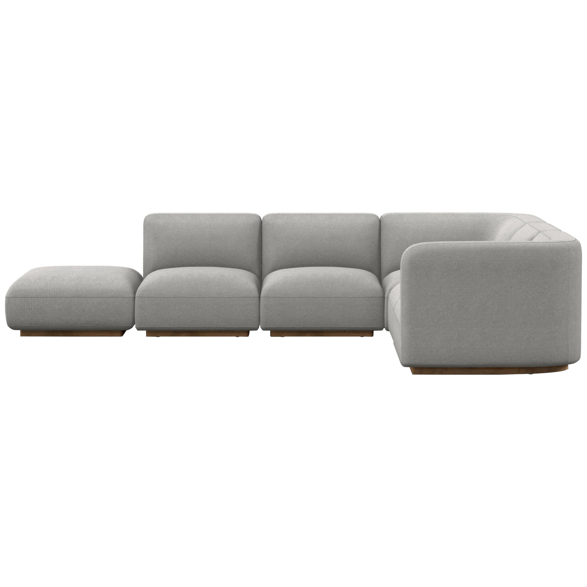 Canapé sectionnel 5 pièces Easton Mabry de Four Hands avec pouf