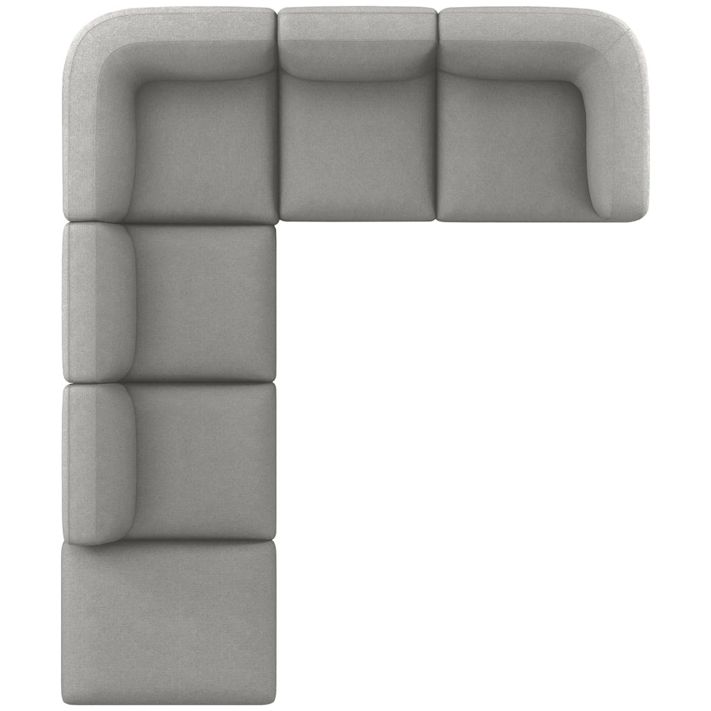 Canapé sectionnel 5 pièces Easton Mabry de Four Hands avec pouf