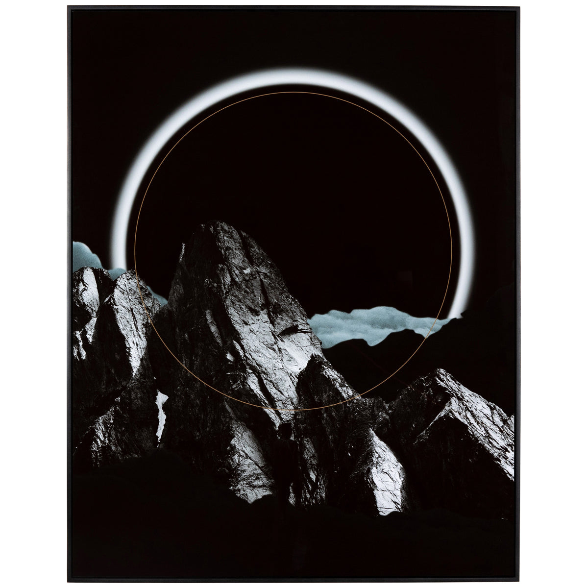 Four Hands Art Studio Skyline I par Coup D'Esprit - Érable noir