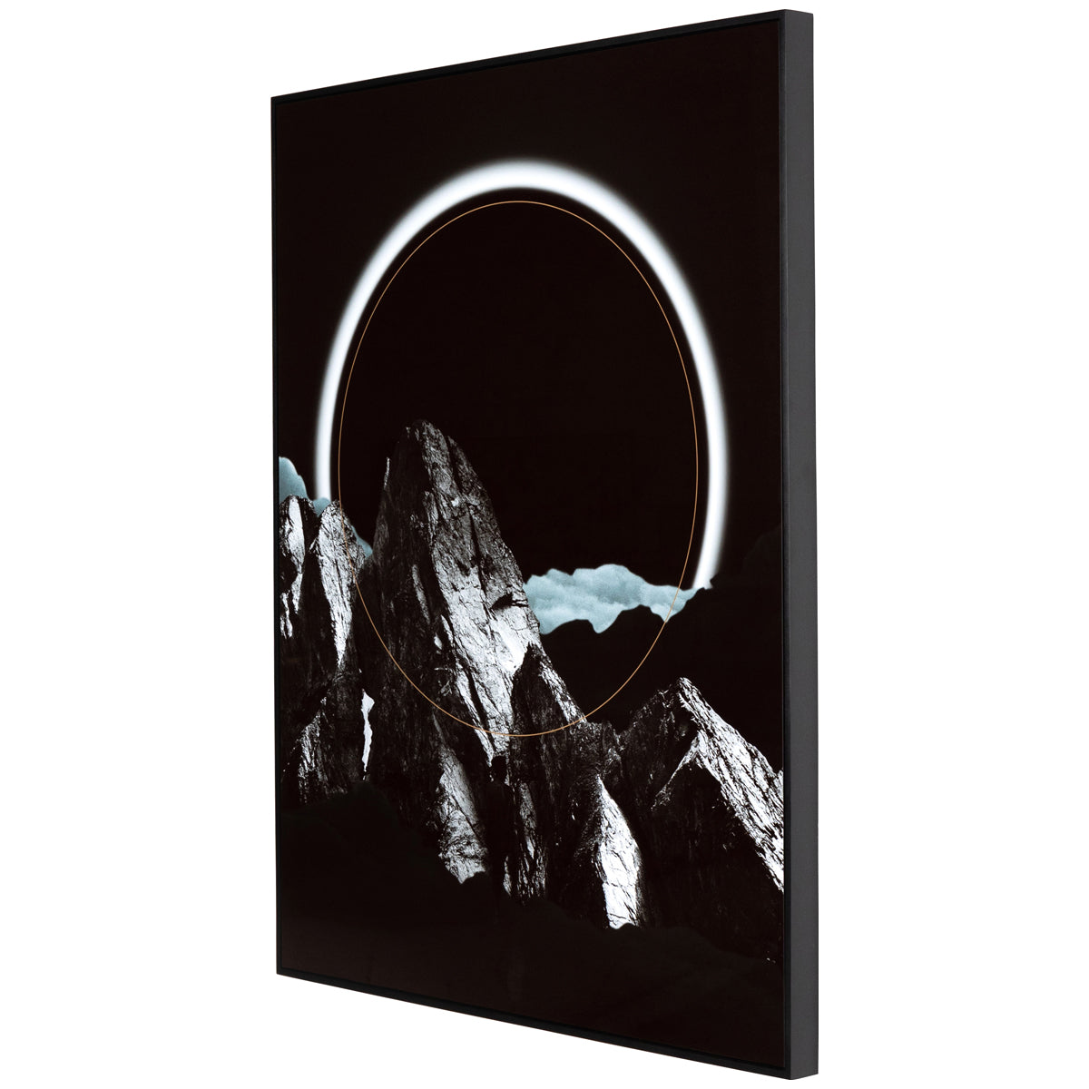 Four Hands Art Studio Skyline I par Coup D'Esprit - Érable noir