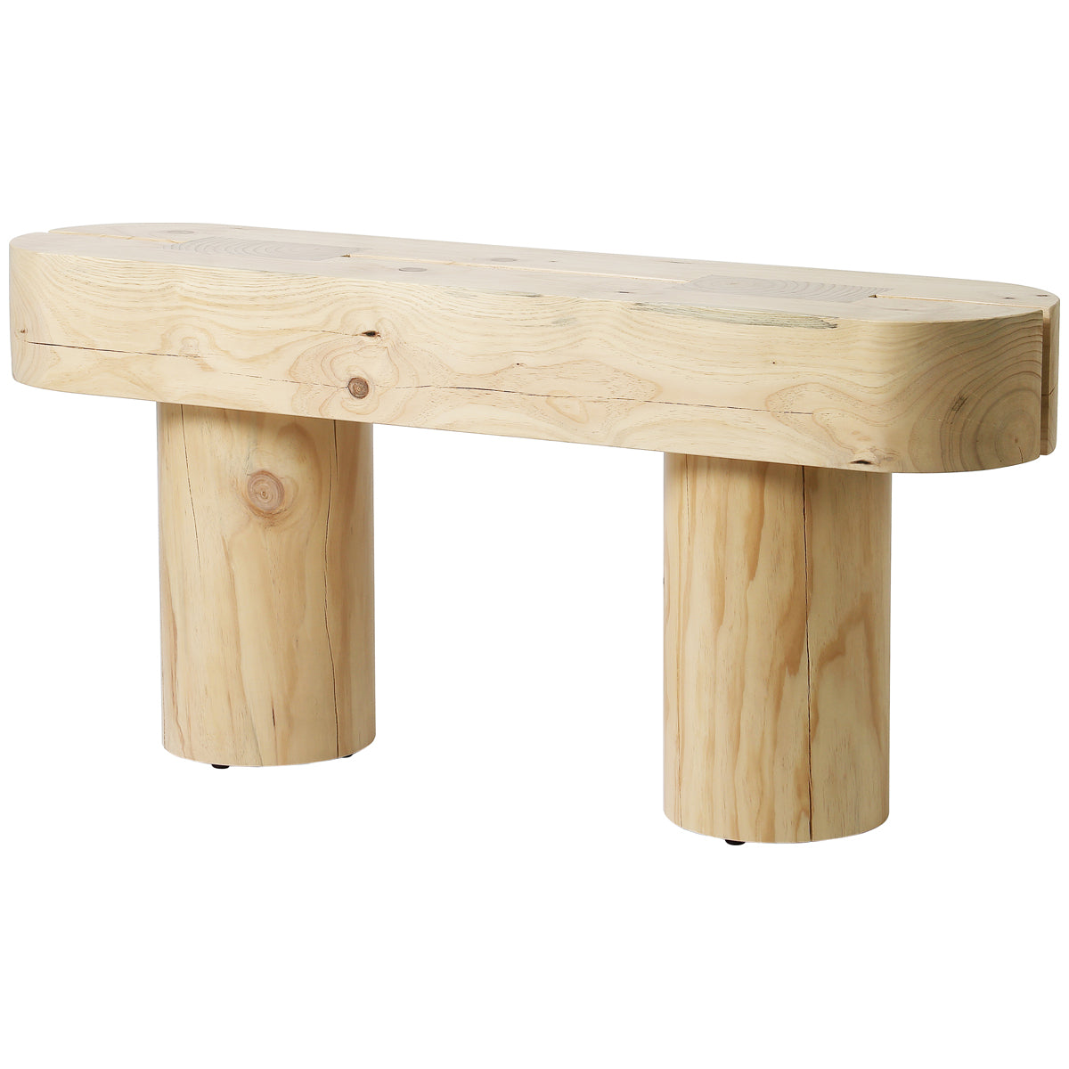 Console Bishop Conroy à quatre mains - Pin naturel