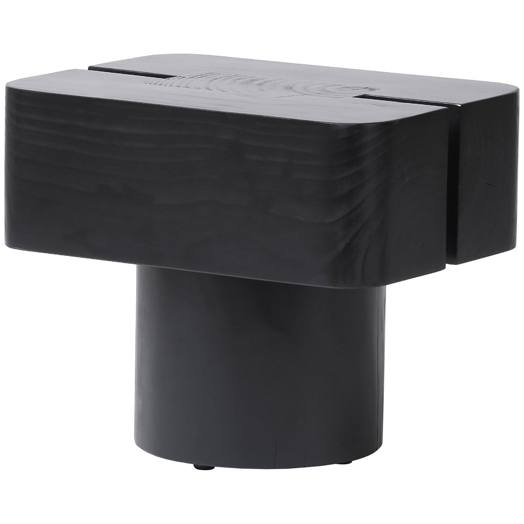 Table d'appoint Bishop Conroy à quatre mains - Pin noir