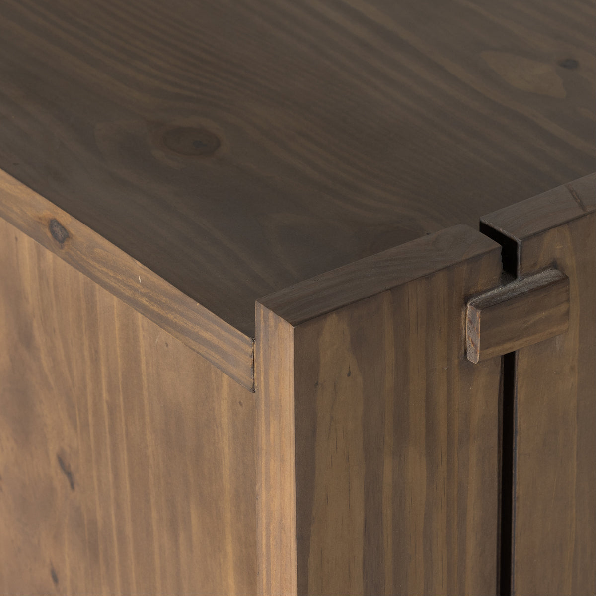Console multimédia Fulton Etro à quatre mains - Pin fauve