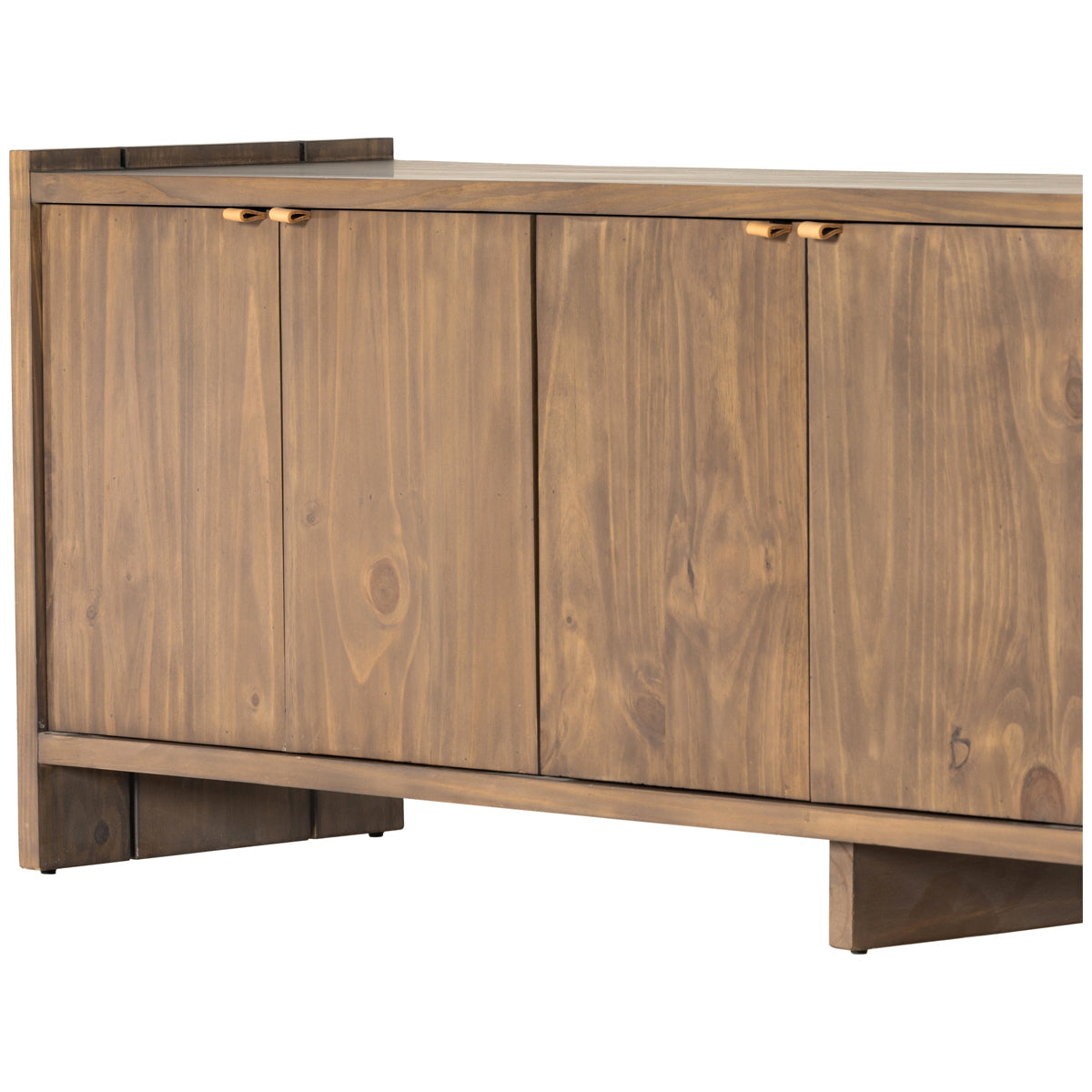 Console multimédia Fulton Etro à quatre mains - Pin fauve