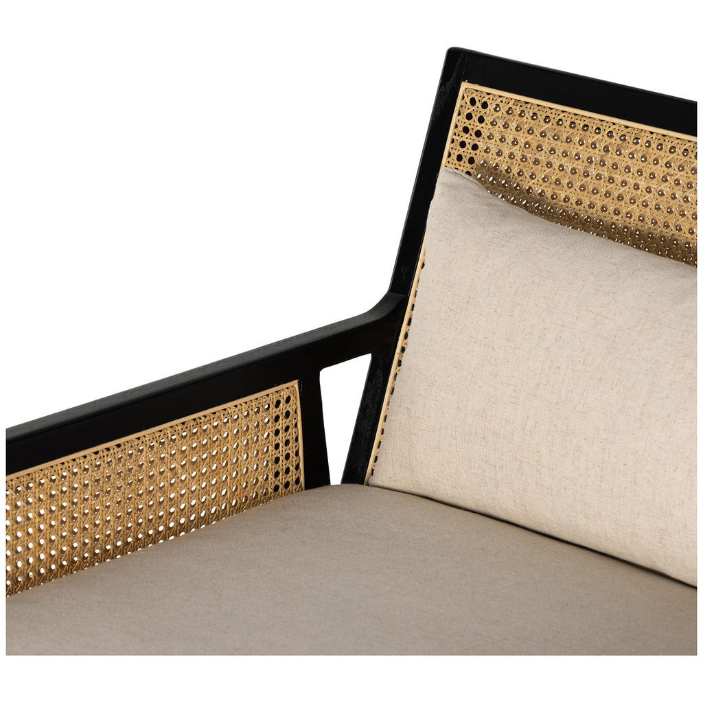 Chaise longue Antonia à quatre mains Keston - Savile Flax