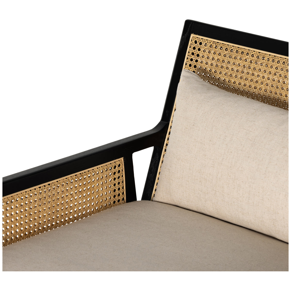 Chaise longue Antonia à quatre mains Keston - Savile Flax