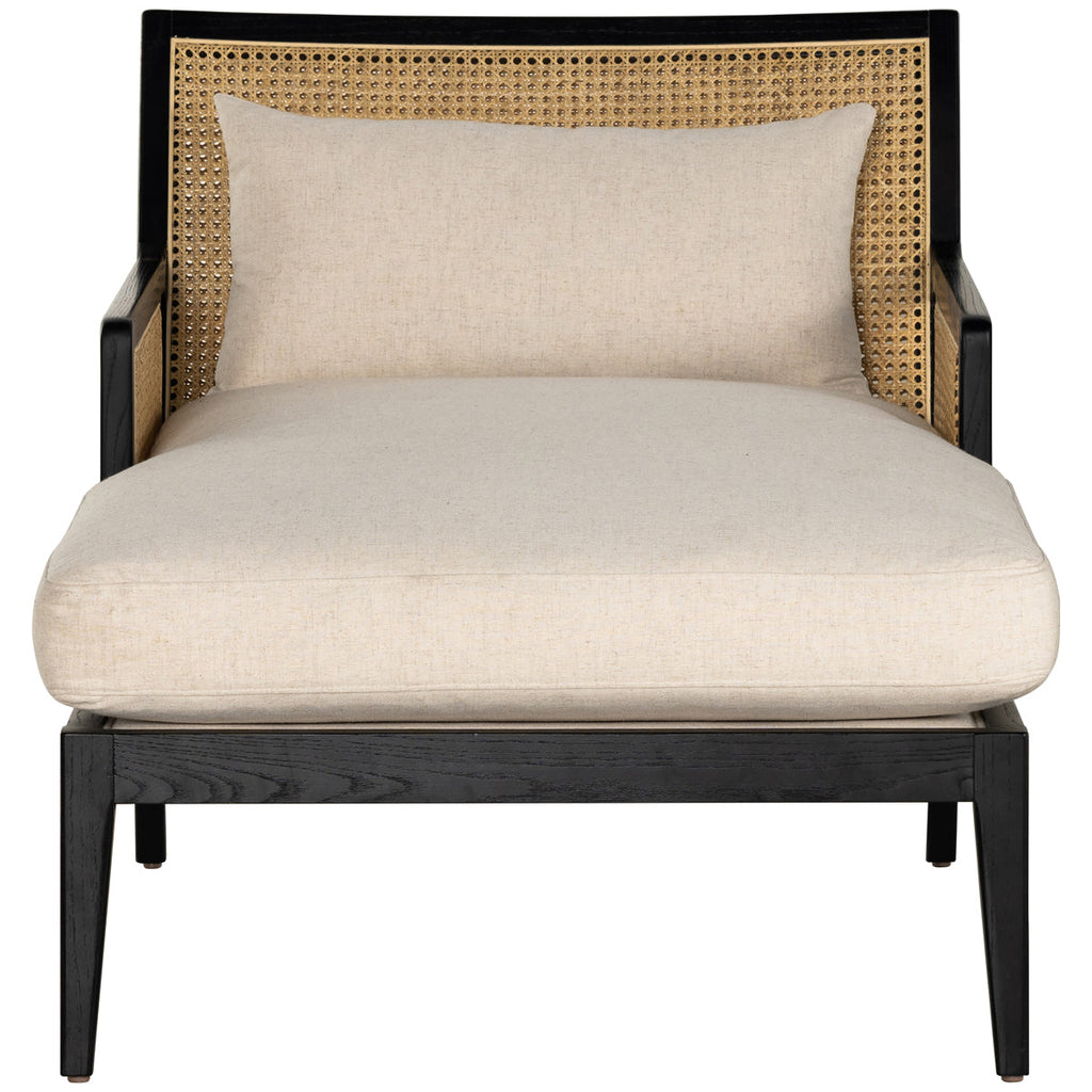 Chaise longue Antonia à quatre mains Keston - Savile Flax