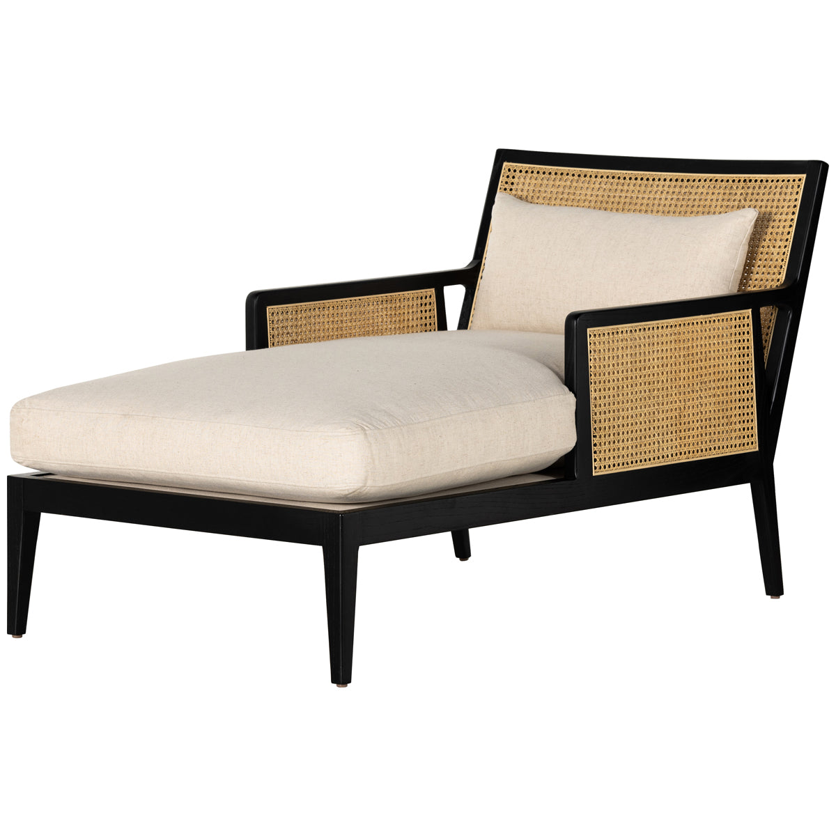 Chaise longue Antonia à quatre mains Keston - Savile Flax