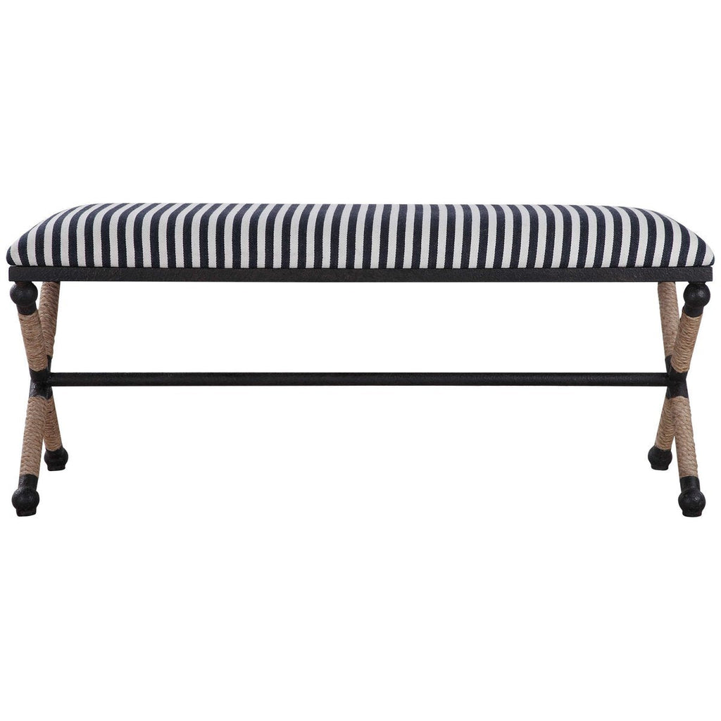 Banc rayé Uttermost Braddock