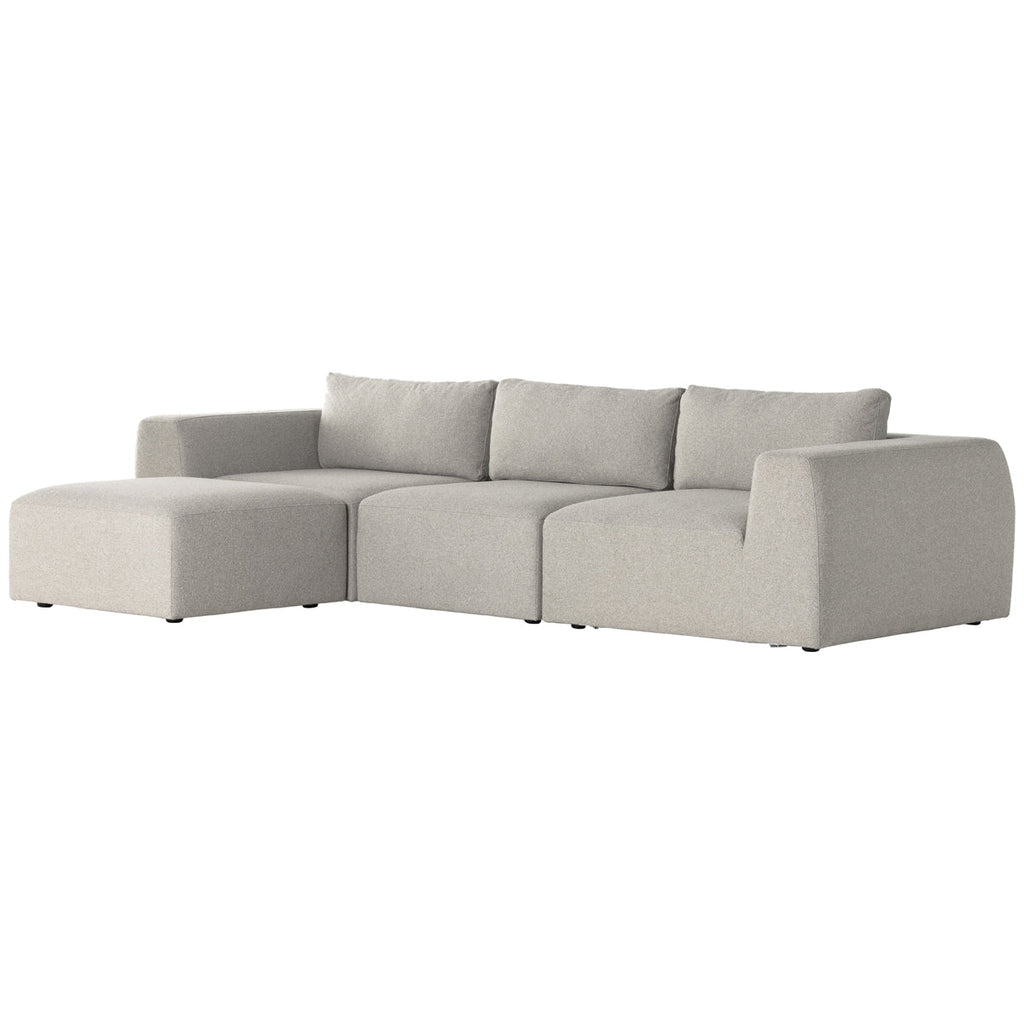 Canapé sectionnel 3 pièces Four Hands Kensington Brylee avec pouf