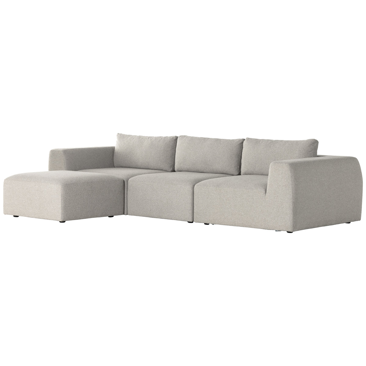 Canapé sectionnel 3 pièces Four Hands Kensington Brylee avec pouf