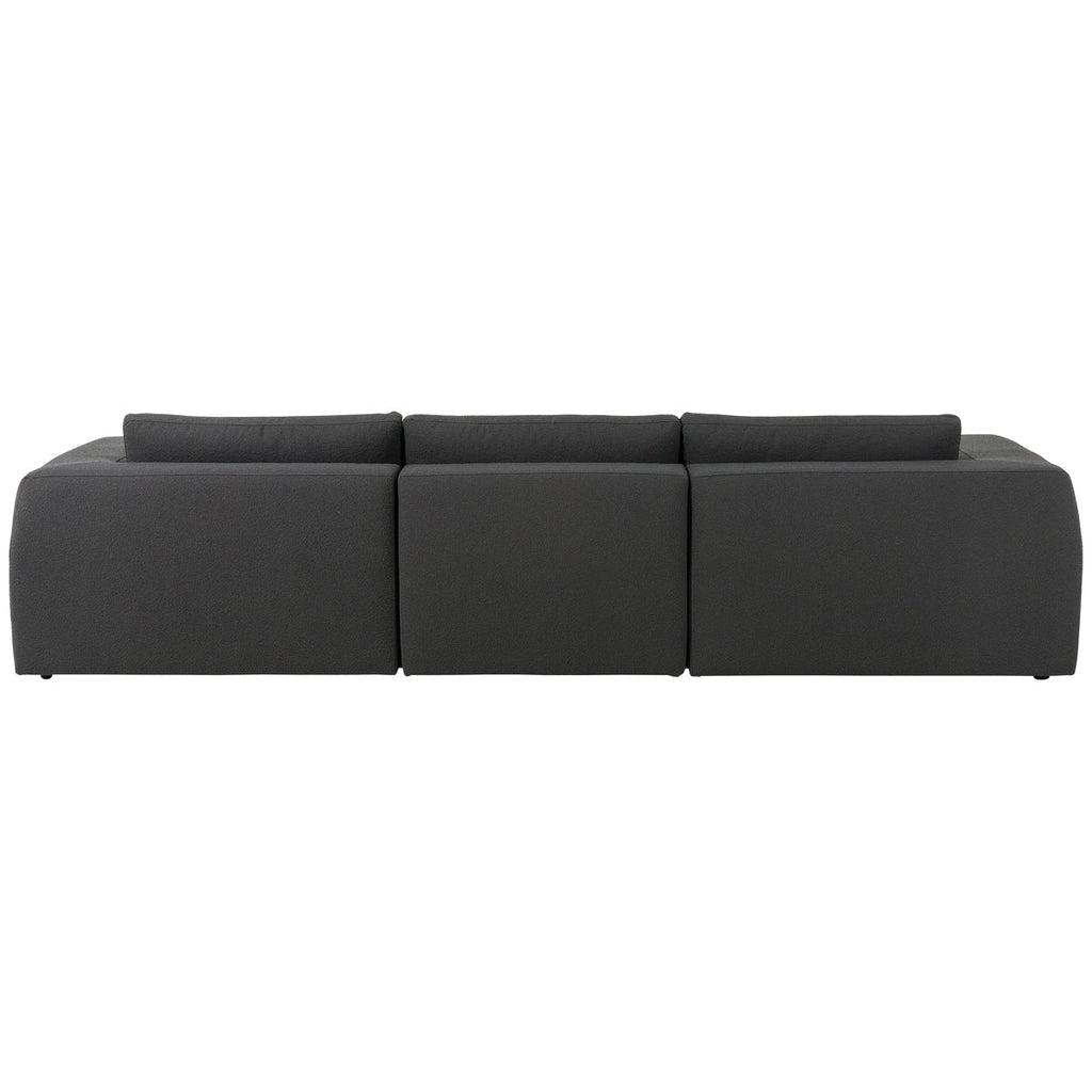 Canapé sectionnel 3 pièces avec pouf Kensington Brylee Fiqa de Four Hands