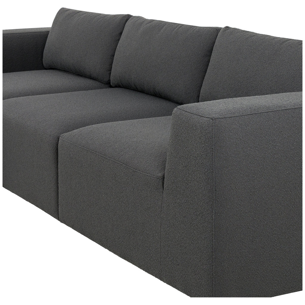 Canapé sectionnel 3 pièces avec pouf Kensington Brylee Fiqa de Four Hands